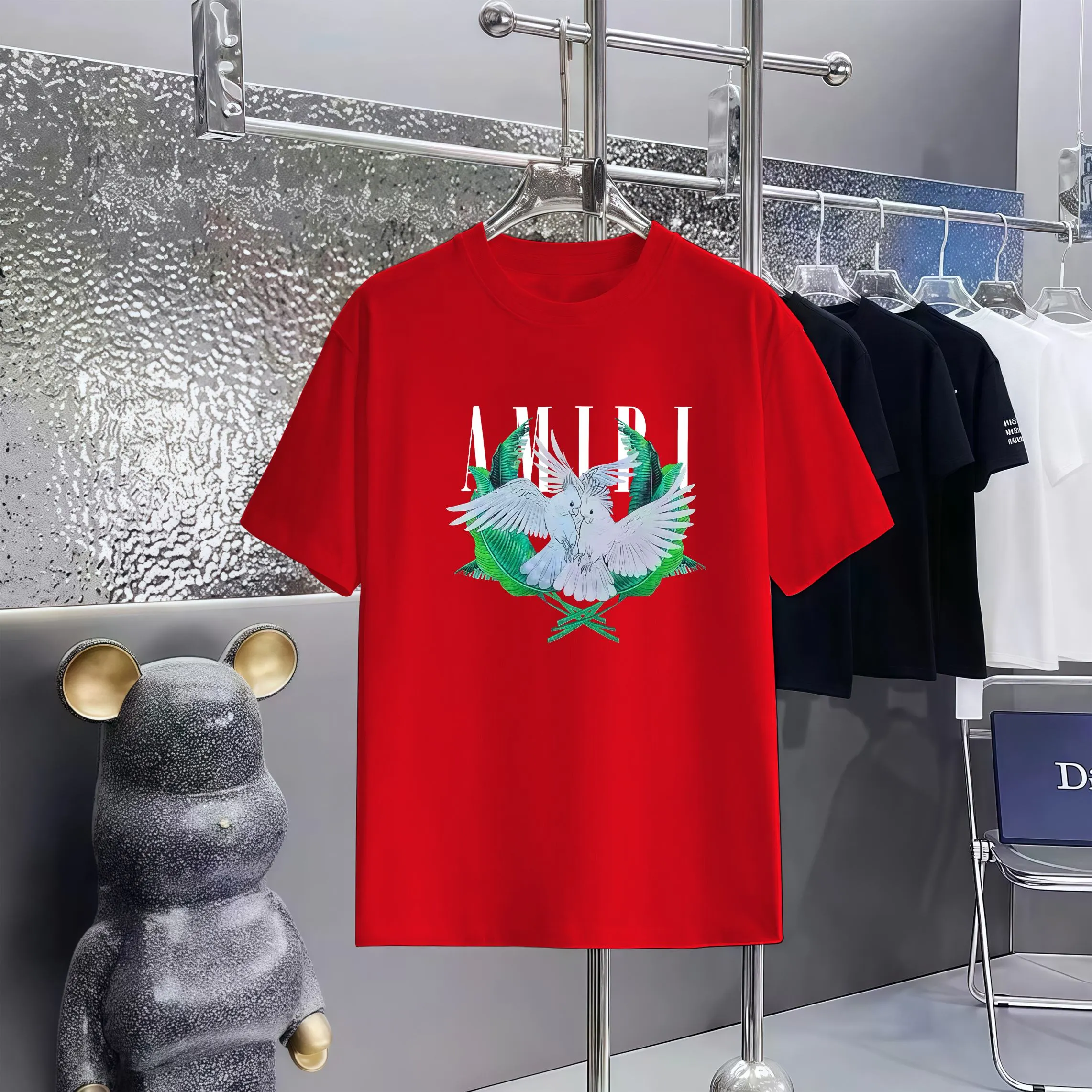 80 Giorgio Armani T 1:1 1×1 Same Style logo OXS ：Black，White， ，Red， Gray Size：XS-L